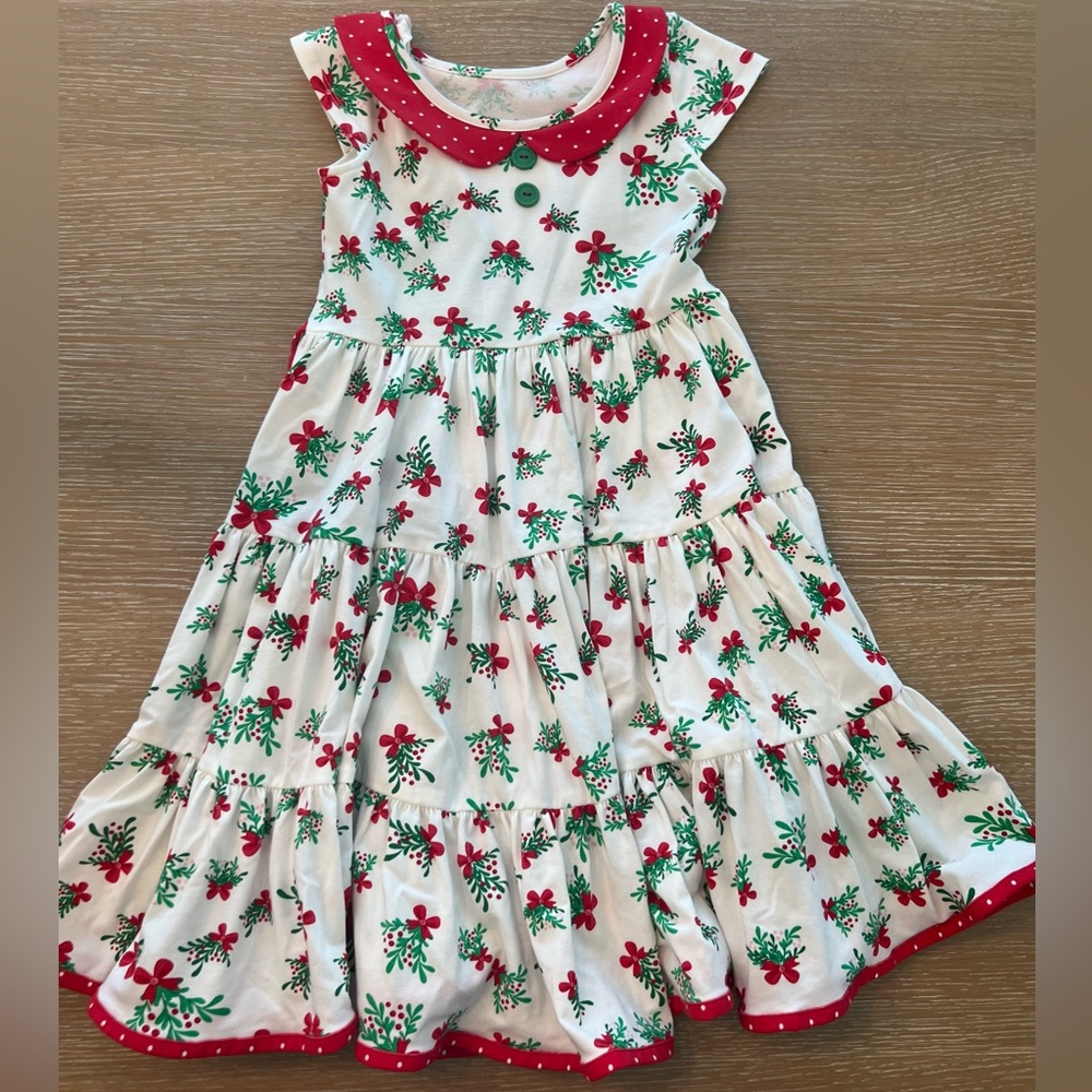 Eleanor Rose Mistletoe Dress Size 8-10